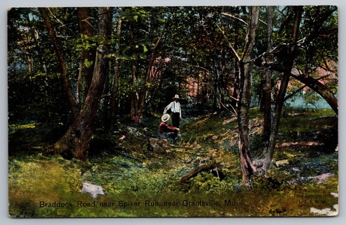 Vintage 1908 braddock road - braddock,