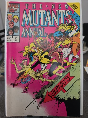 The new mutants annual - mutants, #2-
