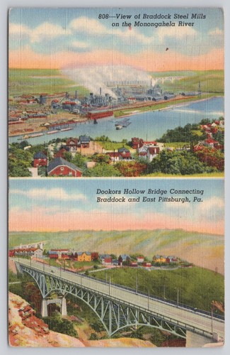 1944 braddock steel - steel, mills